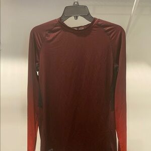Russell Athletic Red Long Sleeve Tee